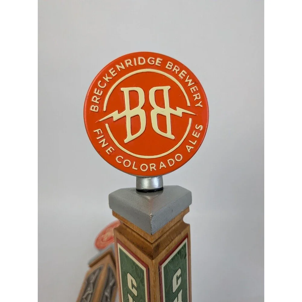 2 Breckenridge Brewery Christmas Ale Tap Handle Vanilla Porter Keg Mancave